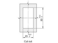 Fechadura de controle com haste MS835