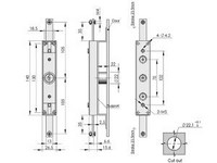 Fechadura de controle com haste MS882