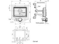 Fechadura para painel MS856