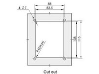 Fechadura para painel MS866-6