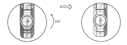 Fechadura para armário com puxador flexível MS861-2A