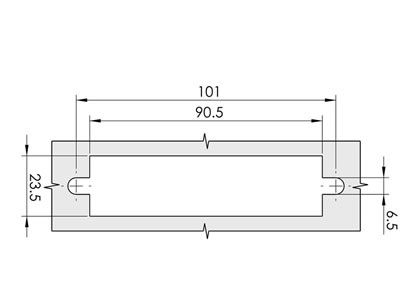 Fecho lingueta MS728